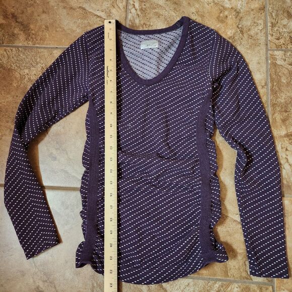 Athleta cotton blend long sleeve womens XS - Picture 3 of 6